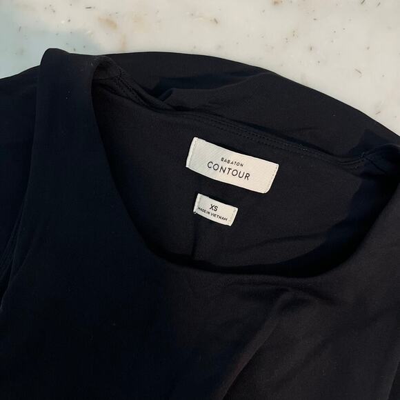 Babaton Aritzia Contour Seamless Sleeveless Top X Small Black XS - Picture 5 of 6